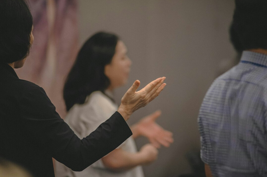 group discussion in workshop
